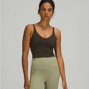 Lululemon Align Tank Top in Dark Olive